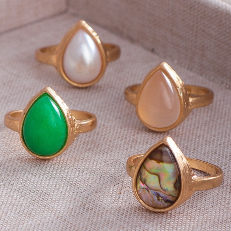 Body Jewelry Brands - Trend Tasarım Benzersiz Vintage Gözyaşı Şeklinde