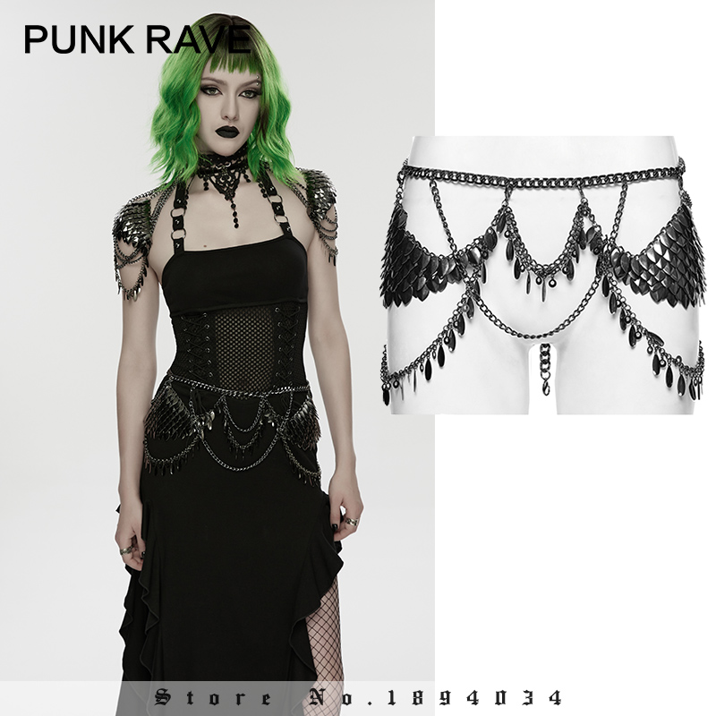 Body Jewelry Metal Types - PUNK RAVE kadın Punk Alüminyum Alaşımlı