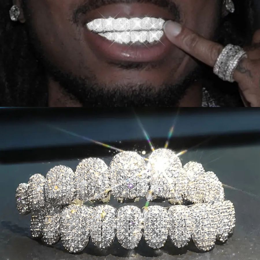 Body Jewelry Men - RACHELZ Hip Hop 10/10 Buzlu Görünümlü