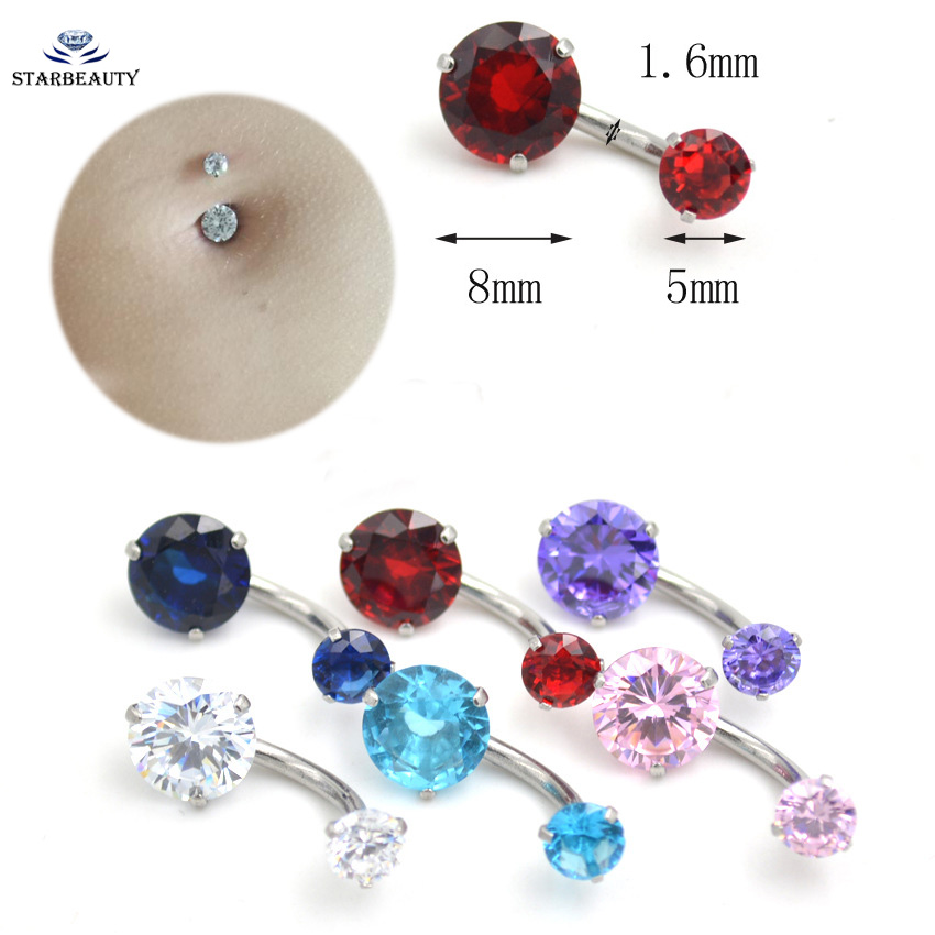Body Jewelry Brands - Yeni Marka AAA Zirkon Mücevherli Stil