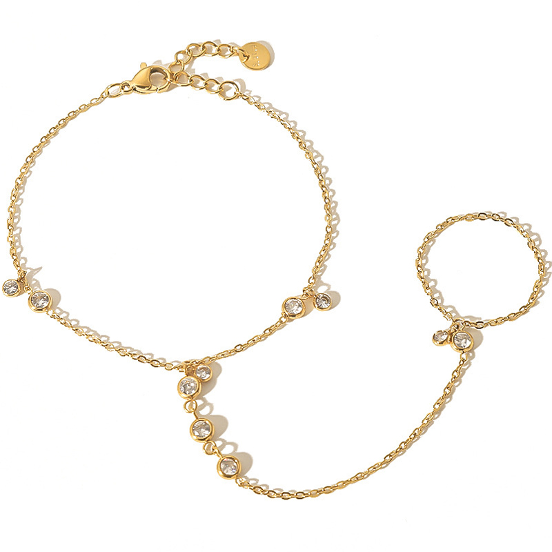 Yellow Body Jewelry - 14 K Sarı Altın Kaplama Paslanmaz