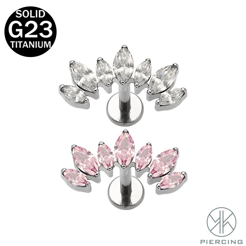 Body Jewelry Brands - 16G 18G F136 Titanyum Yepyeni At