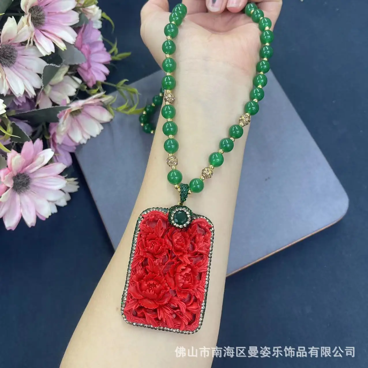 Body Jewelry Brands - Yeni şakayık çiçek kırmızı marka gökyüzü