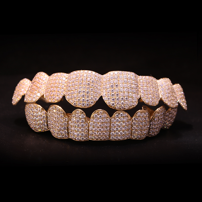 Yellow Body Jewelry - Özel Laboratuvarda Yetiştirilen Elmas HPHT Grillz