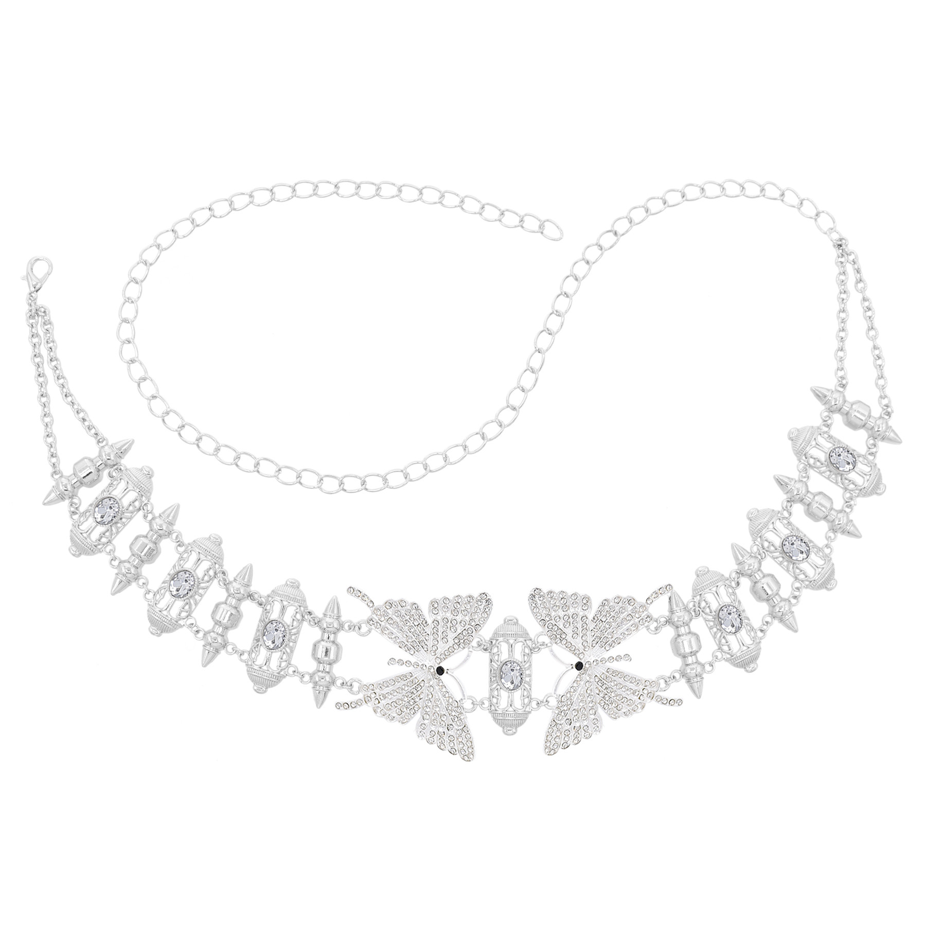 Body Jewelry Indian - Moda Kelebek Bel Göbek Zincirleri Aksesuarları