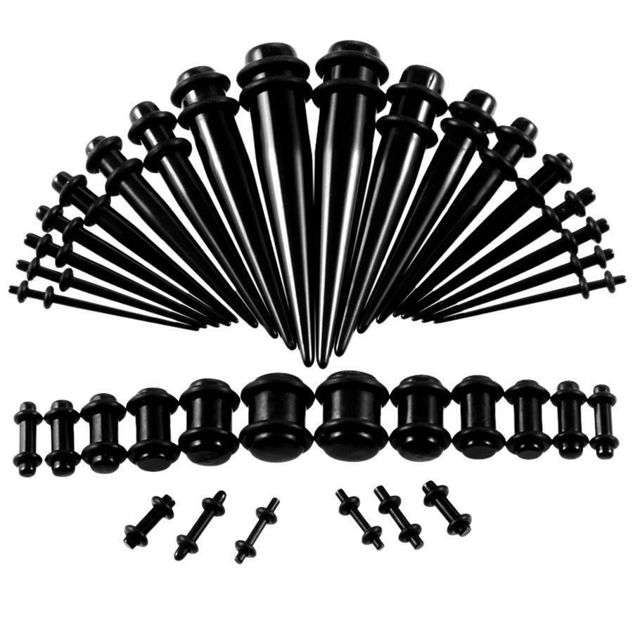 36 adet/grup Akrilik Kulak Gös - Body Jewelry Gauges incelemesi ve fiyatı