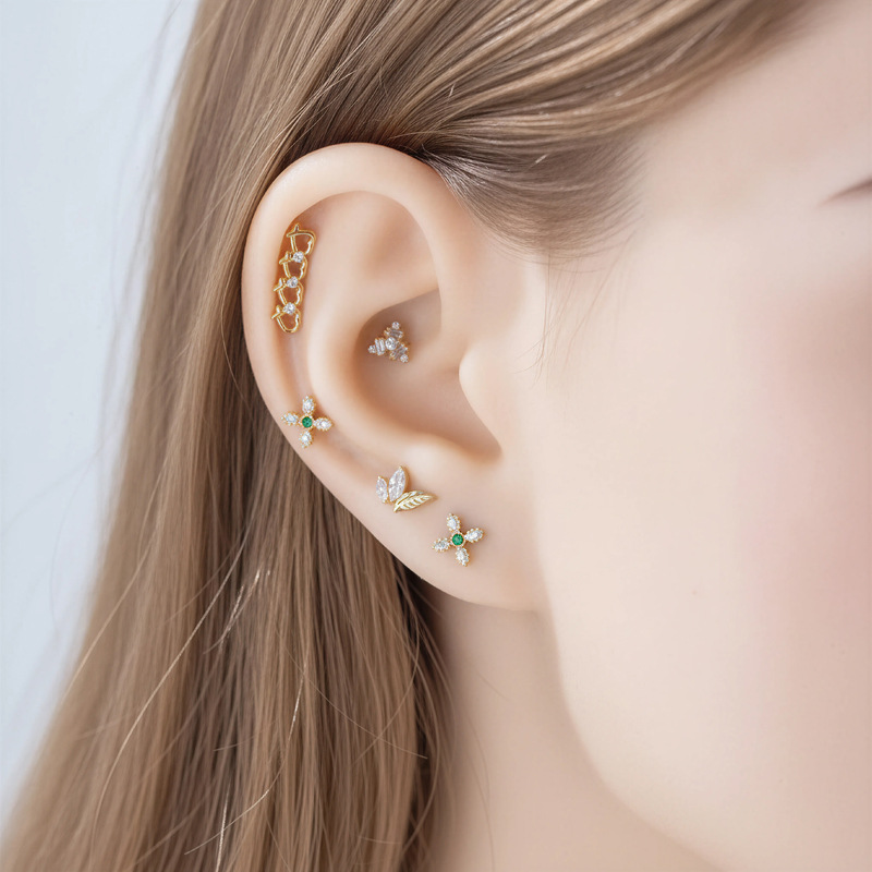 1 adet G23 titanyum16G çiçek C - Body Jewelry Implant Grade Titanium incelemesi ve fiyatı