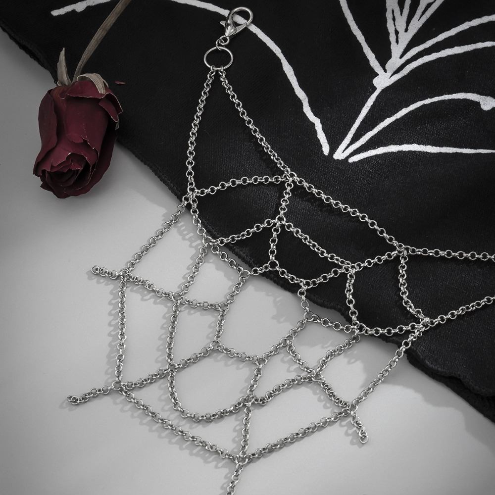 Gotik Punk Gümüş Renk Örümcek  - Body Jewelry Men incelemesi ve fiyatı