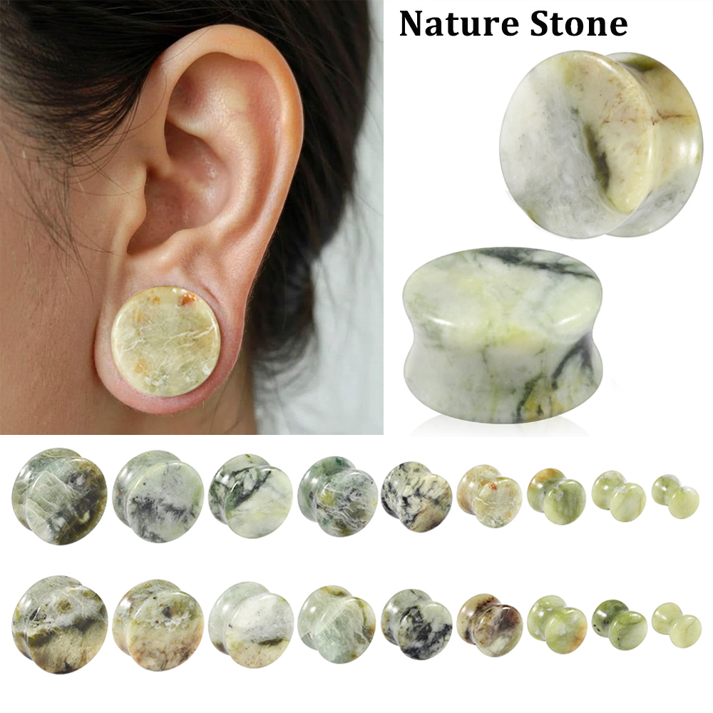 1-2 adet doğa yeşil-sarı yeşim - Yellow Body Jewelry incelemesi ve fiyatı