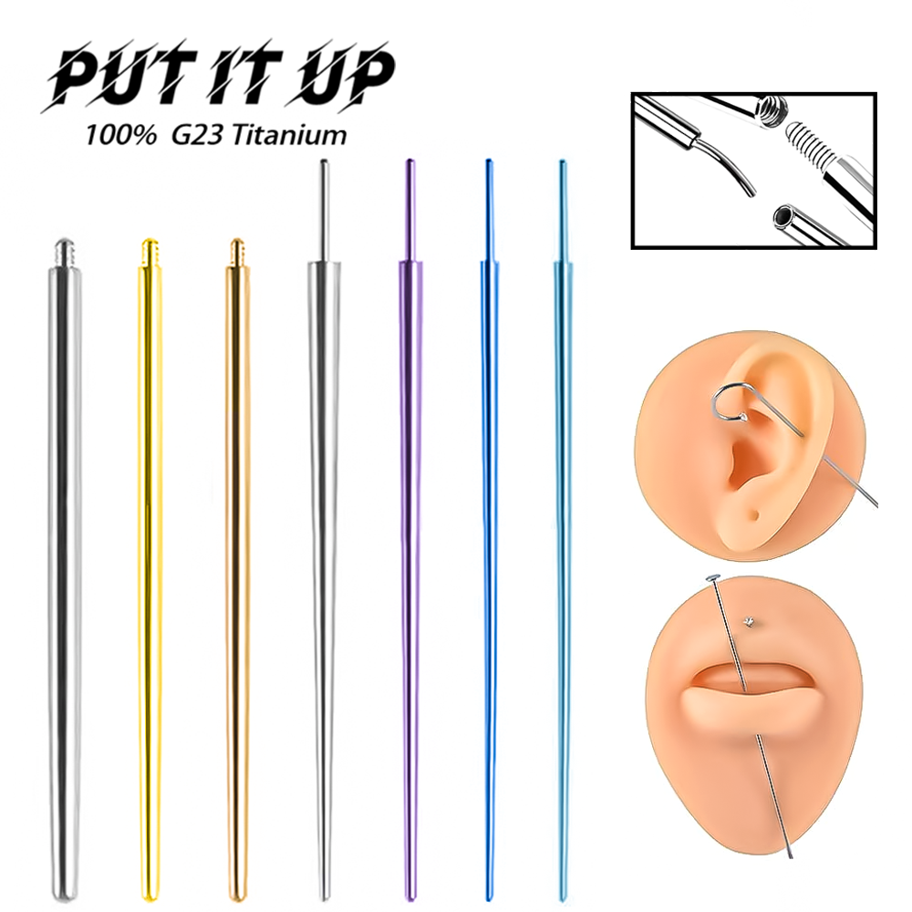 PUTITUP 10 Parça Set F136 Tita - Body Jewelry Implant Grade Titanium incelemesi ve fiyatı