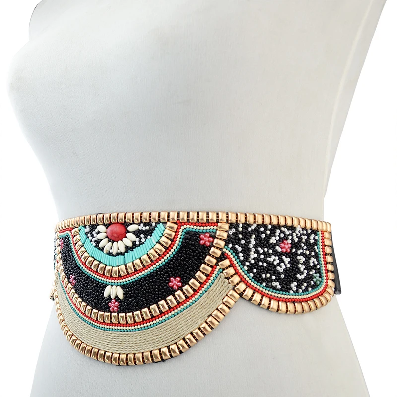 Renkli bel boncuk kuşak kemer  - Body Jewelry Indian incelemesi ve fiyatı