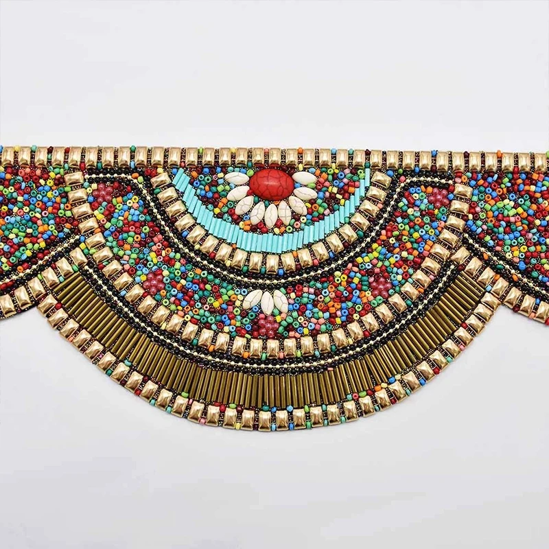 Renkli bel boncuk kuşak kemer  - Body Jewelry Indian incelemesi ve fiyatı