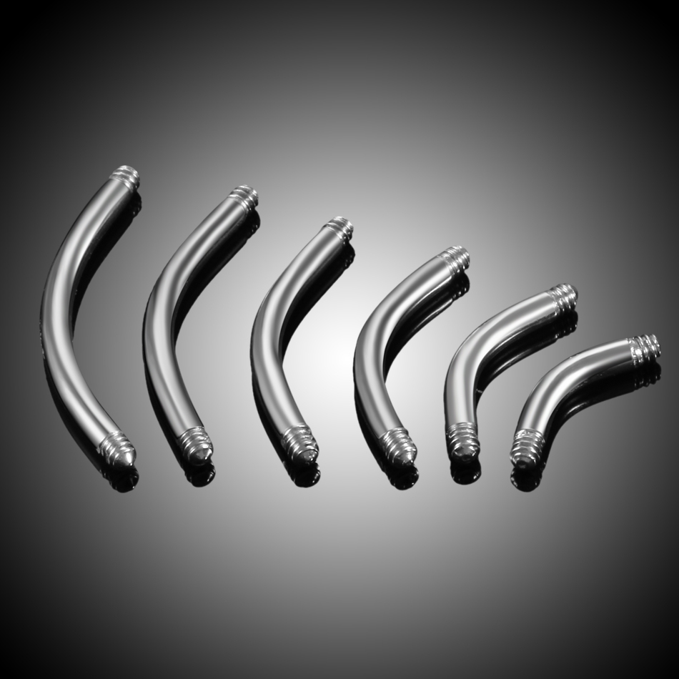 100 adet/grup çelik Piercing m - Body Jewelry Gauges incelemesi ve fiyatı