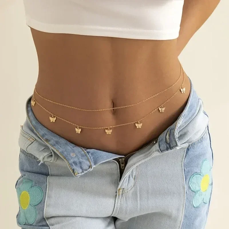 Yeni Charm Seksi Çift Katmanlı - Body Jewelry Chains incelemesi ve fiyatı