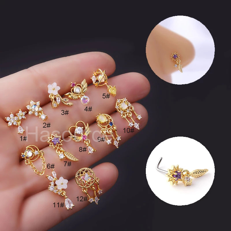 2022 yeni 1 adet moda 316L cer - Body Jewelry Indian incelemesi ve fiyatı