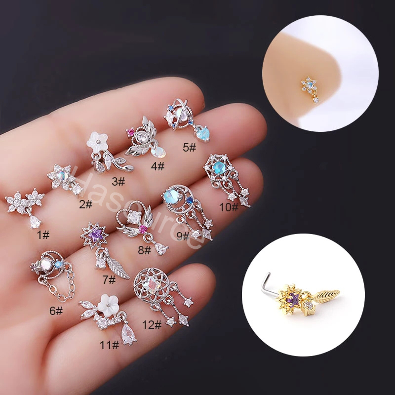 2022 yeni 1 adet moda 316L cer - Body Jewelry Indian incelemesi ve fiyatı