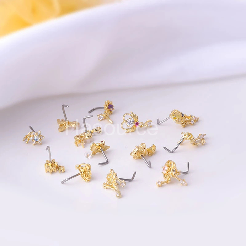 2022 yeni 1 adet moda 316L cer - Body Jewelry Indian incelemesi ve fiyatı