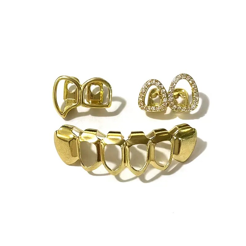 Hip-Hop Çift Boş Dişlerden Olu - Body Jewelry Men incelemesi ve fiyatı