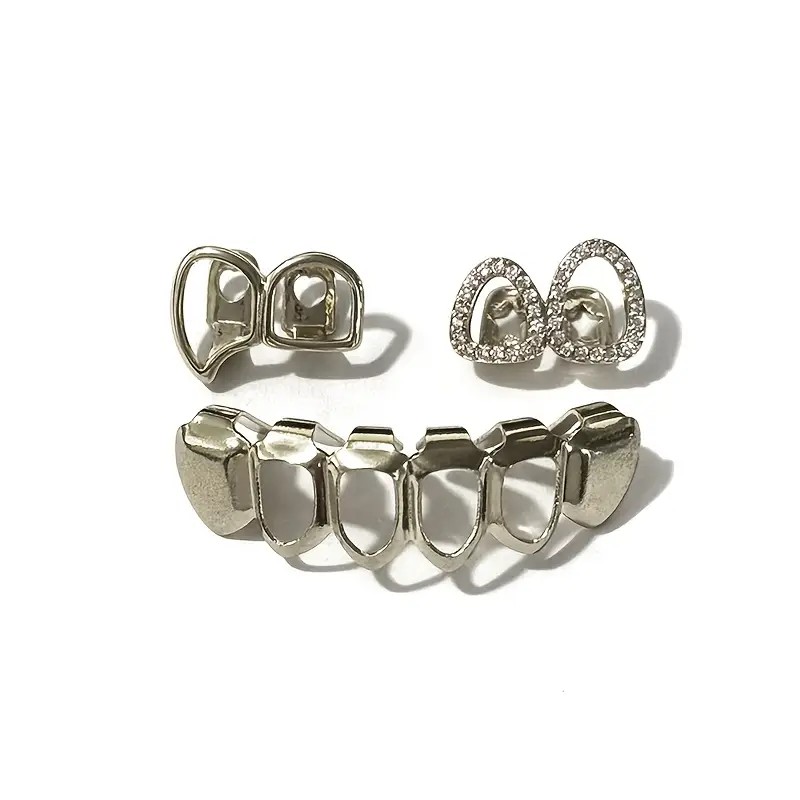 Hip-Hop Çift Boş Dişlerden Olu - Body Jewelry Men incelemesi ve fiyatı