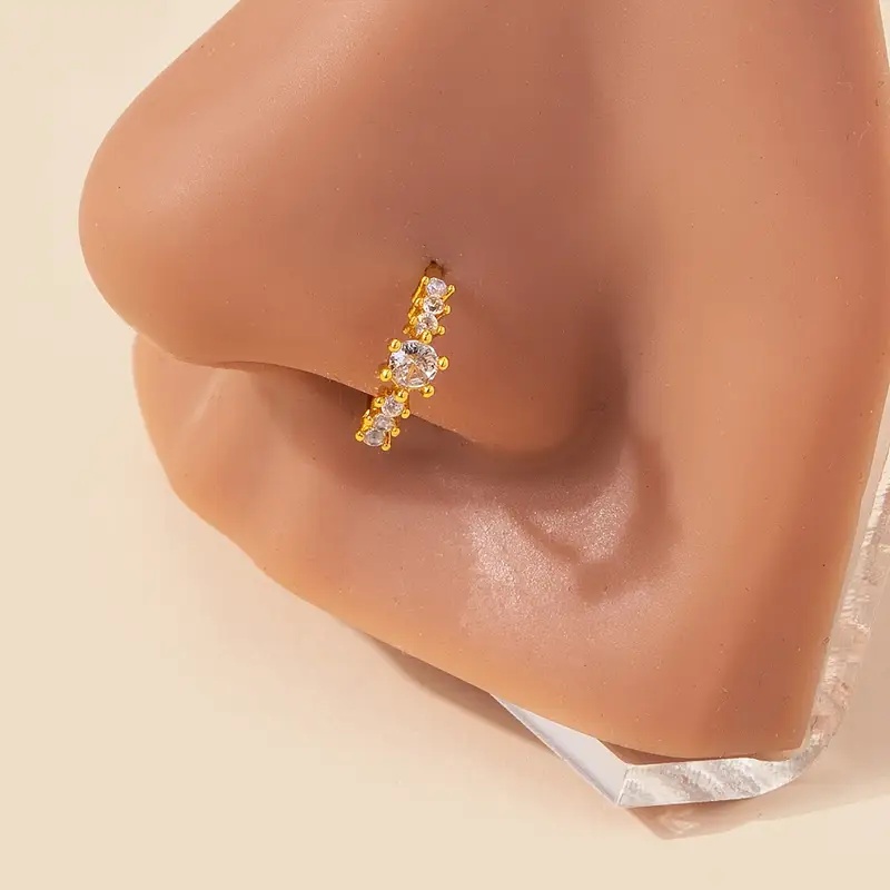 Basit Tek Sıra Geometrik S925  - Yellow Body Jewelry incelemesi ve fiyatı
