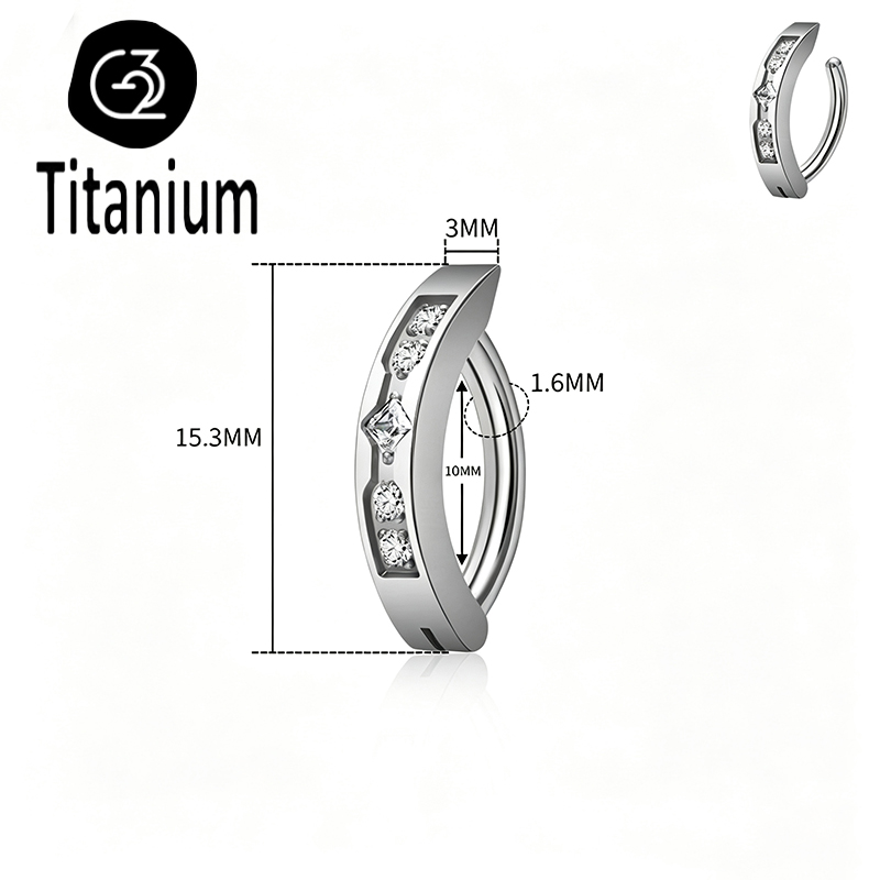 İmplant Kalitesinde ASTM F136  - Body Jewelry Implant Grade Titanium incelemesi ve fiyatı