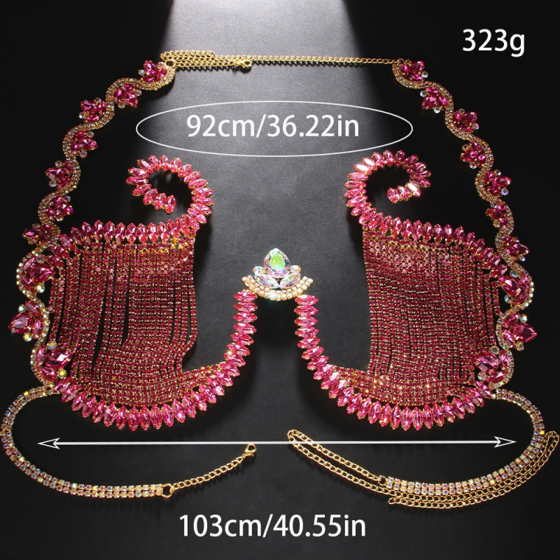 Kadınlar İçin Göğüs Zinciri Se - Body Jewelry Metal Types incelemesi ve fiyatı