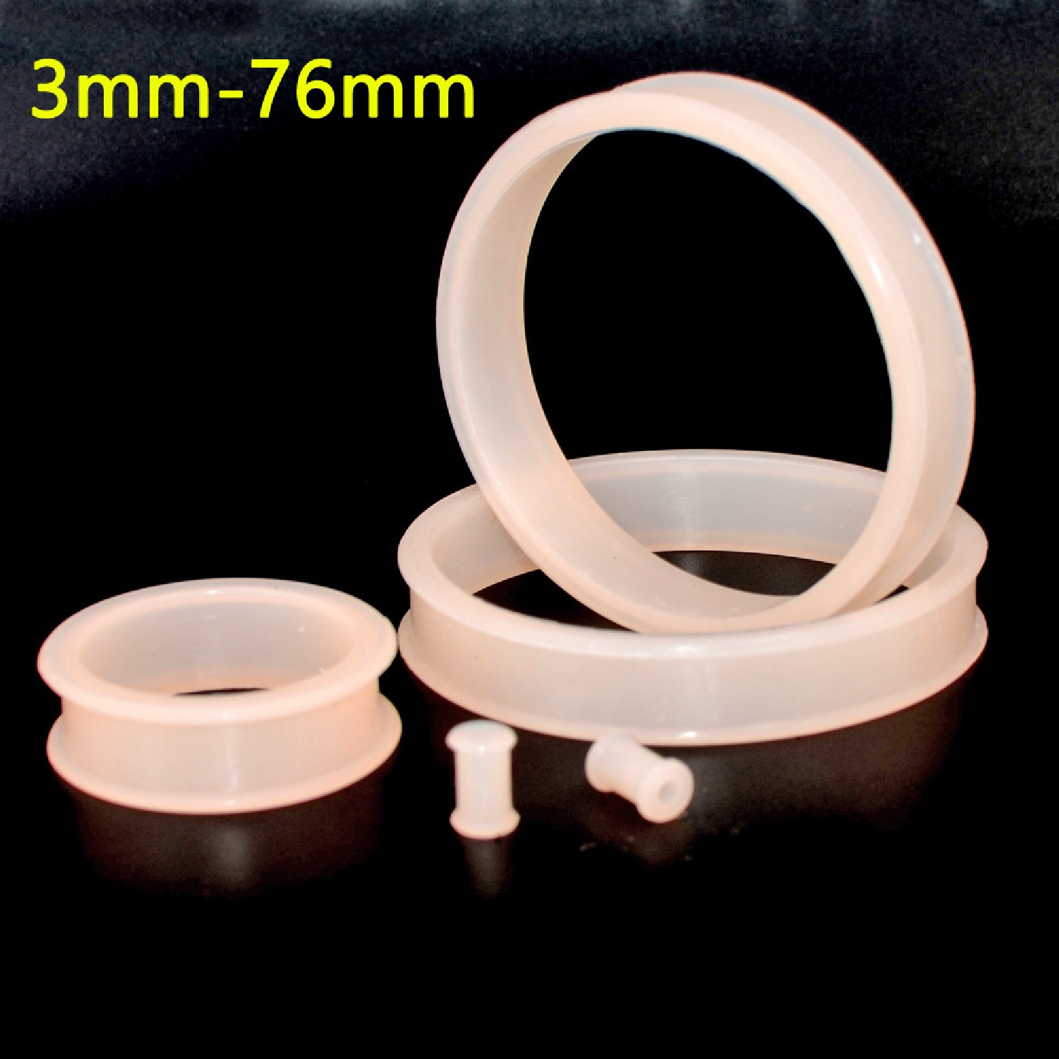2 adet Süper Boyut Esnek Silik - Body Jewelry Gauges incelemesi ve fiyatı