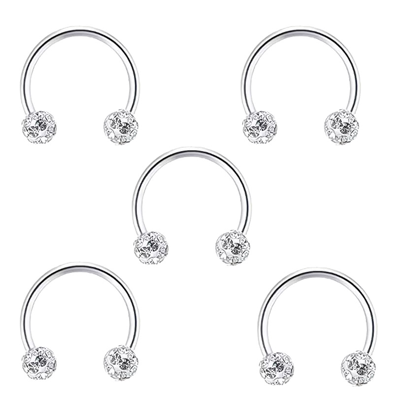 5 adet Paslanmaz Çelik Taklidi - Body Jewelry Metal Types incelemesi ve fiyatı