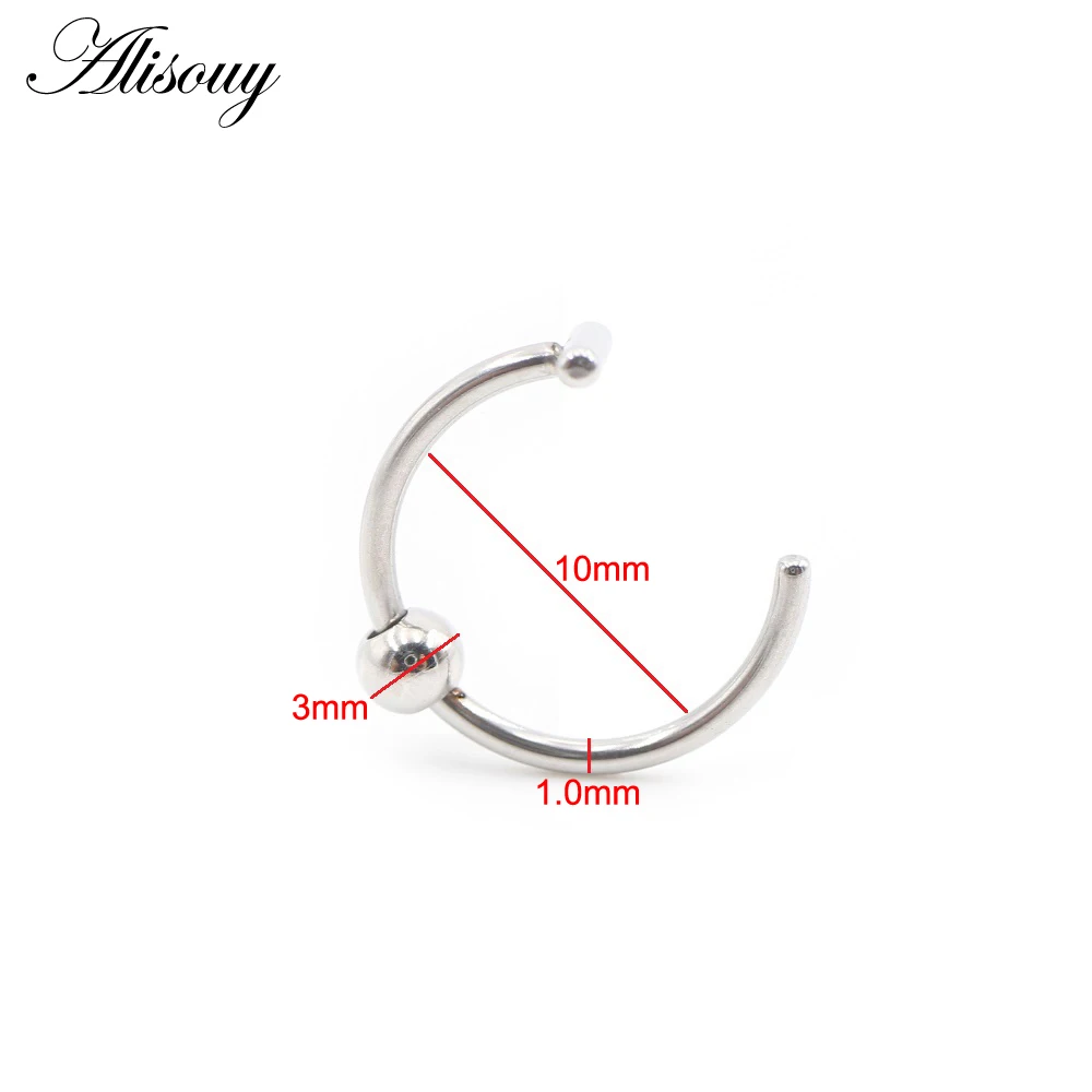1 Adet Paslanmaz Çelik Burun H - Body Jewelry Metal Types incelemesi ve fiyatı