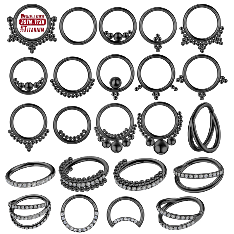 F136 Titanyum Piercing Siyah B - Body Jewelry Implant Grade Titanium incelemesi ve fiyatı