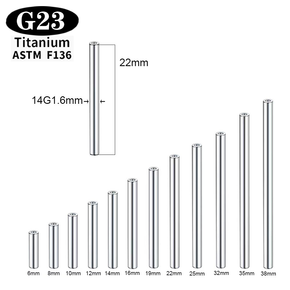 1/5/50 adet ASTM F136 implant  - Body Jewelry Implant Grade Titanium incelemesi ve fiyatı