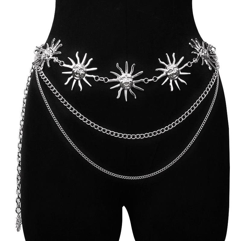 Tıknaz Çok Katmanlı Punk Gotik - Body Jewelry Chains incelemesi ve fiyatı