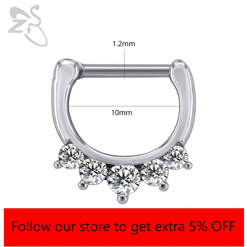 ZS 16G cerrahi çelik hint buru - Body Jewelry Indian incelemesi ve fiyatı