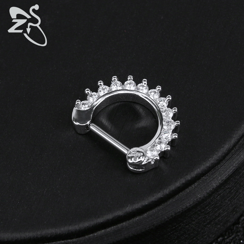 ZS 16G cerrahi çelik hint buru - Body Jewelry Indian incelemesi ve fiyatı