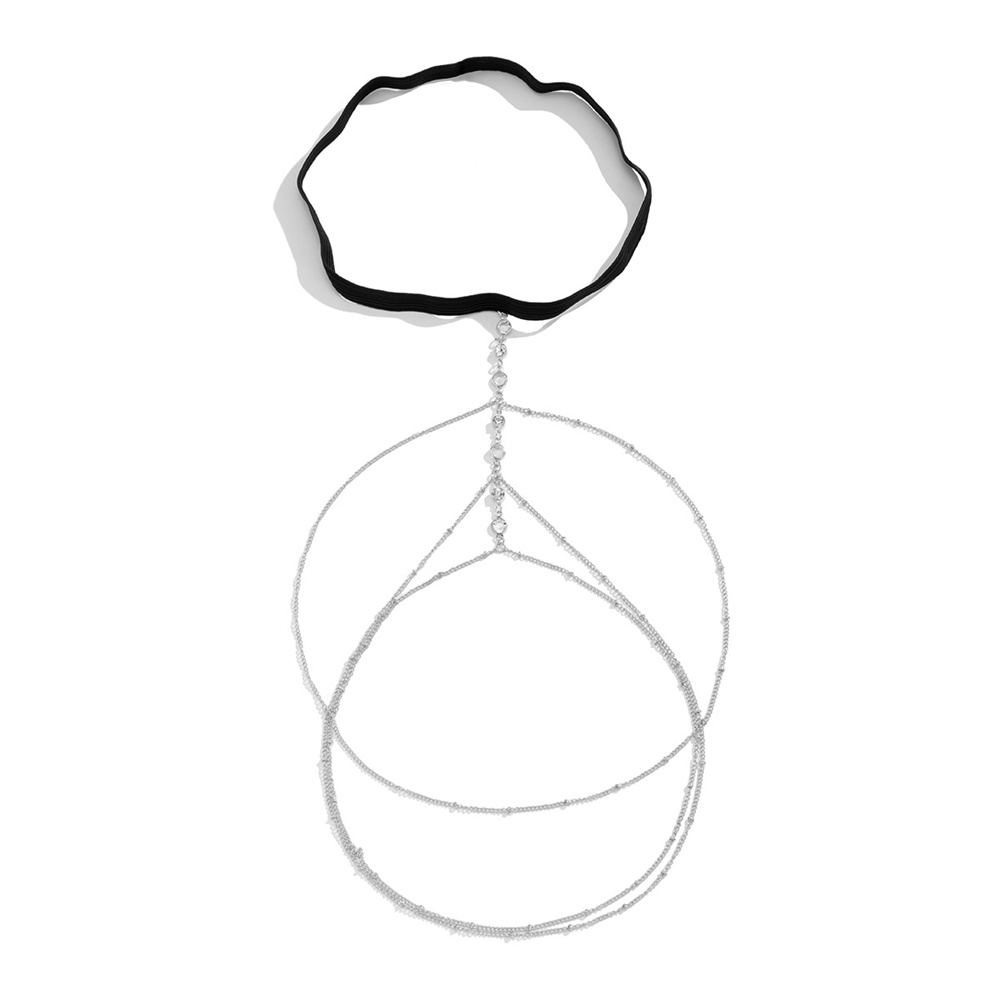 Boho elastik bant kristal baca - Qualiti Body Jewelry incelemesi ve fiyatı