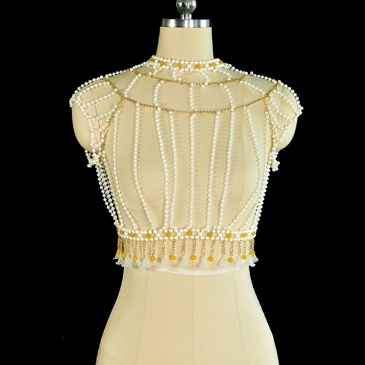 Zarif Moda Süslü İmitasyon İnc - Yellow Body Jewelry incelemesi ve fiyatı