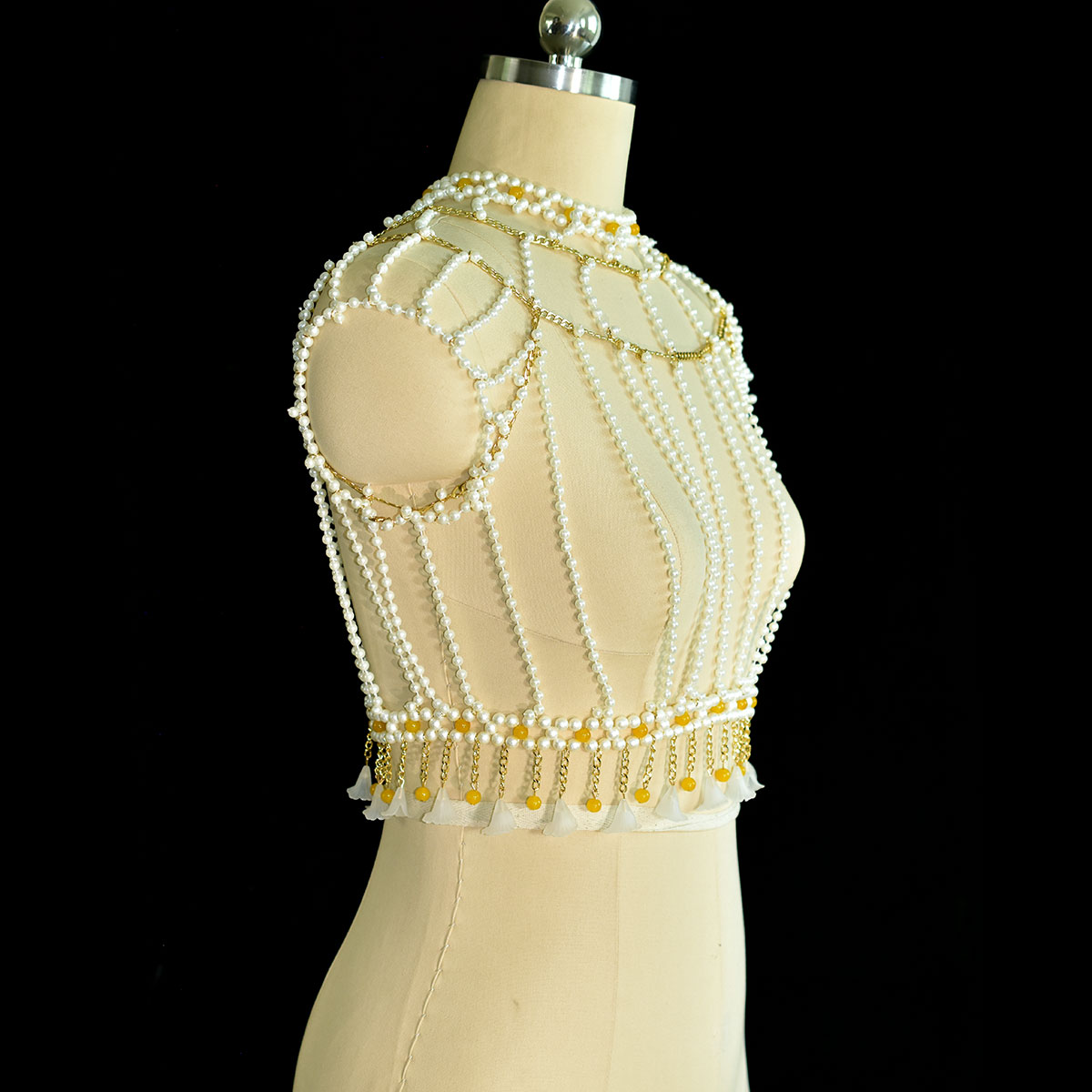 Zarif Moda Süslü İmitasyon İnc - Yellow Body Jewelry incelemesi ve fiyatı