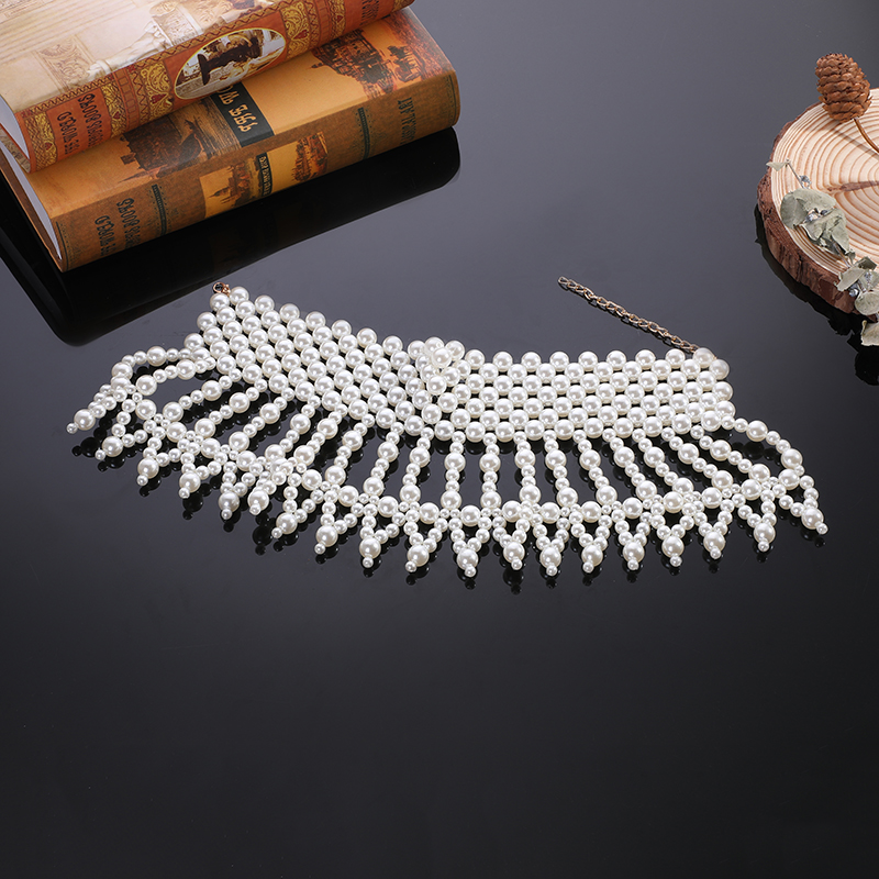 Moda kolye inci gelinlik omuz  - Body Jewelry Brands incelemesi ve fiyatı