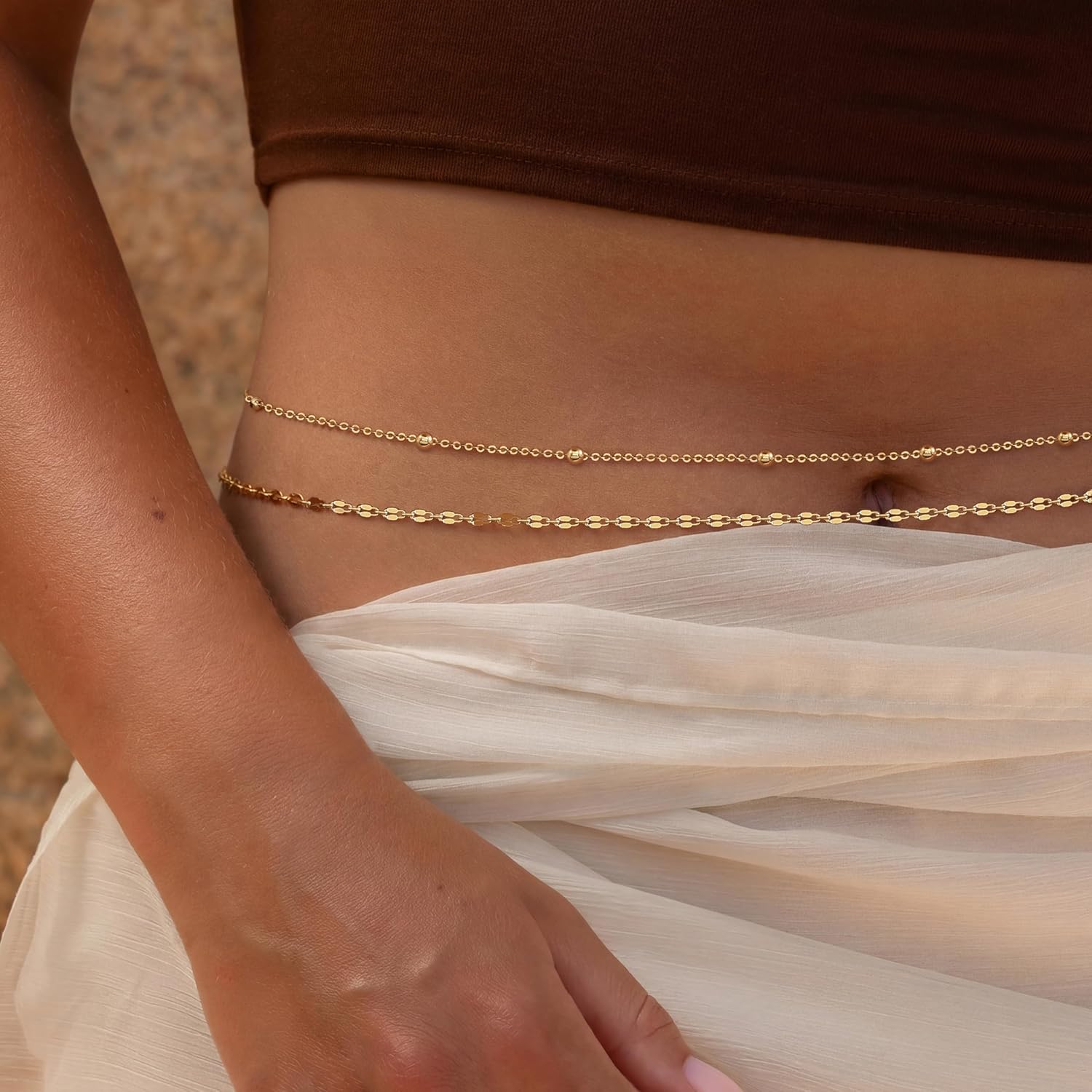 14 Ayar Altın Kaplama Bel Zinc - Qualiti Body Jewelry incelemesi ve fiyatı